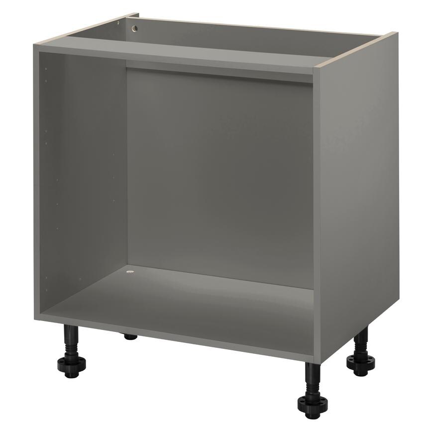 Croft Grey 720mm x 800mm x 575mm Ready Assembled Drawer / Corner Base Cabinet