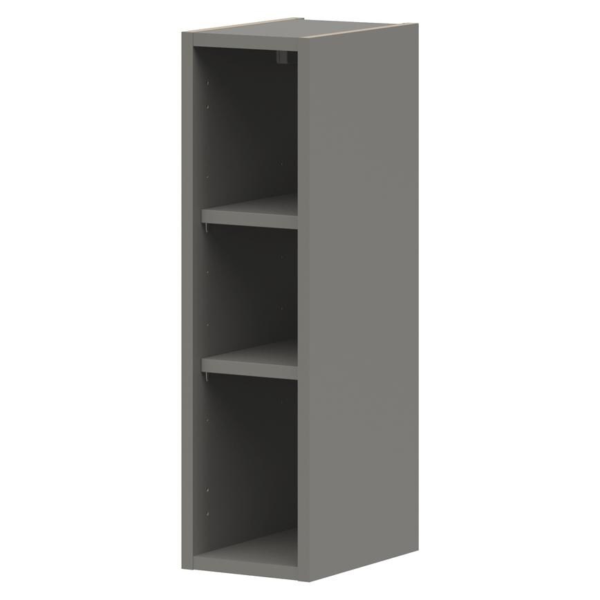 Croft Grey 720mm x 200mm x 290mm Ready Assembled Wall Cabinet