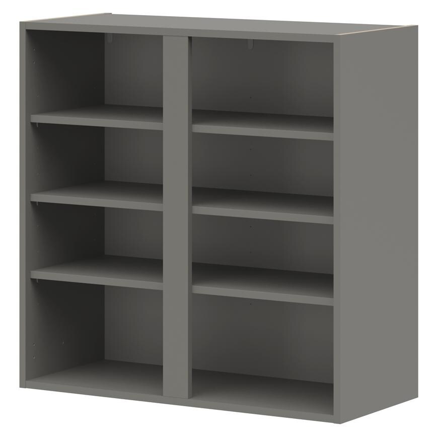 Croft Grey 900mm x 900mm x 390mm Ready Assembled Wall Cabinet