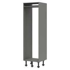 Croft Grey 1942mm x 600mm x 575mm Ready Assembled Appliance Tower Cabinet Including Hinges