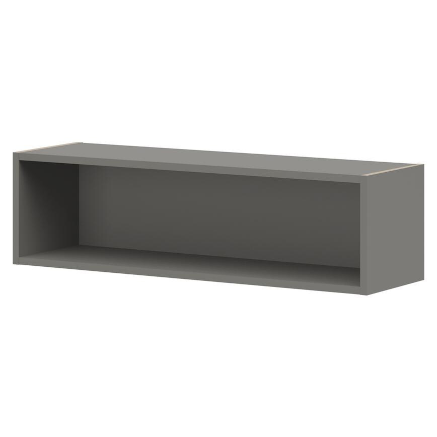 Croft Grey 279mm x 1000mm x 290mm Ready Assembled Bridging Wall Cabinet