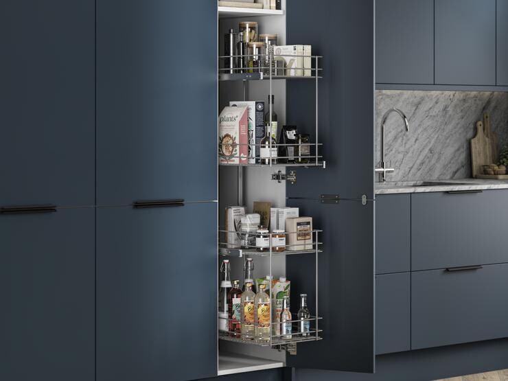 Standard 400mm Larder Pull Out Unit