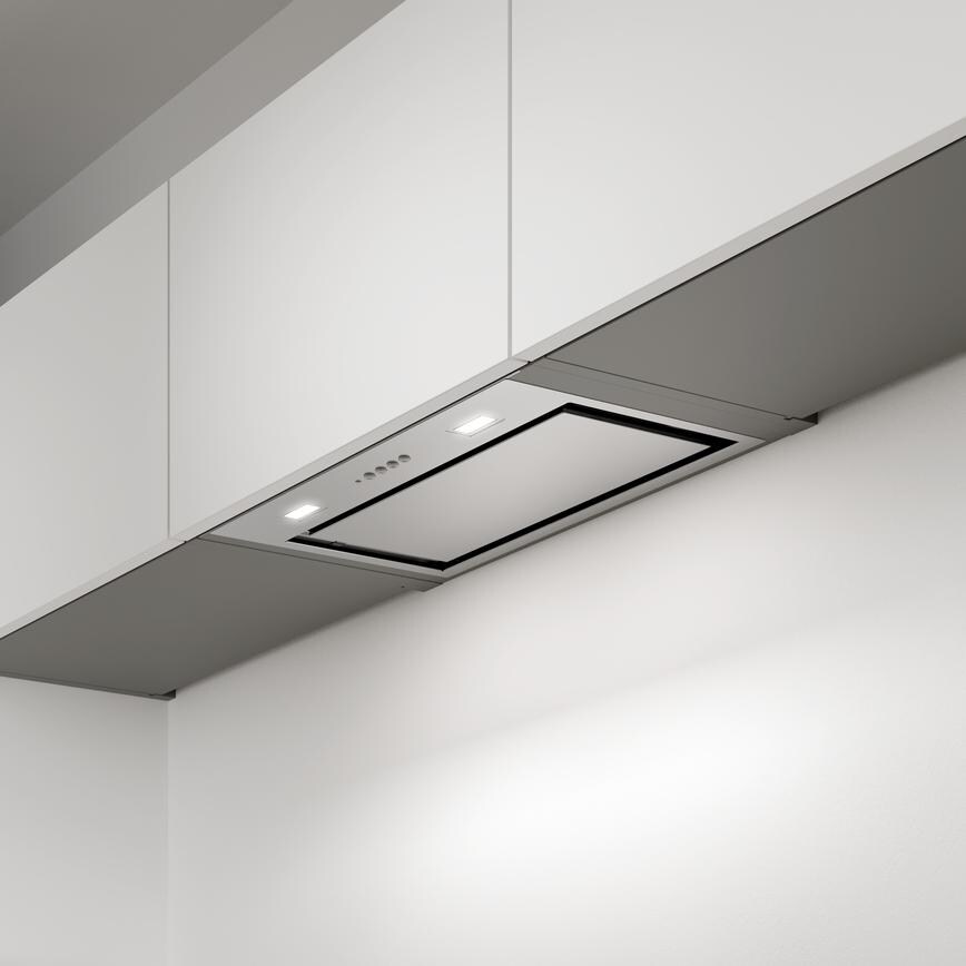 Croft Grey 600mm Half Ht Canopy Hood Wall Cab