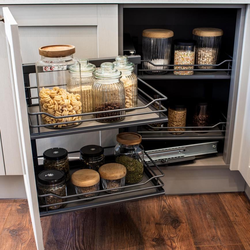 Corner Storage Base