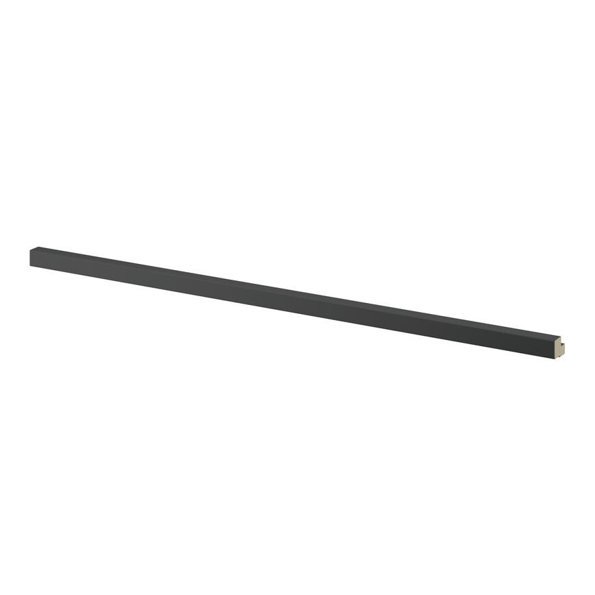 Clerkenwell Super Matt Charcoal Square Continuous Cornice/Pelmet