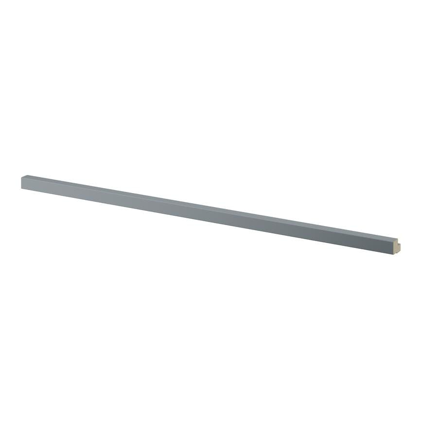 Dusk Blue Square Continuous Cornice/Pelmet
