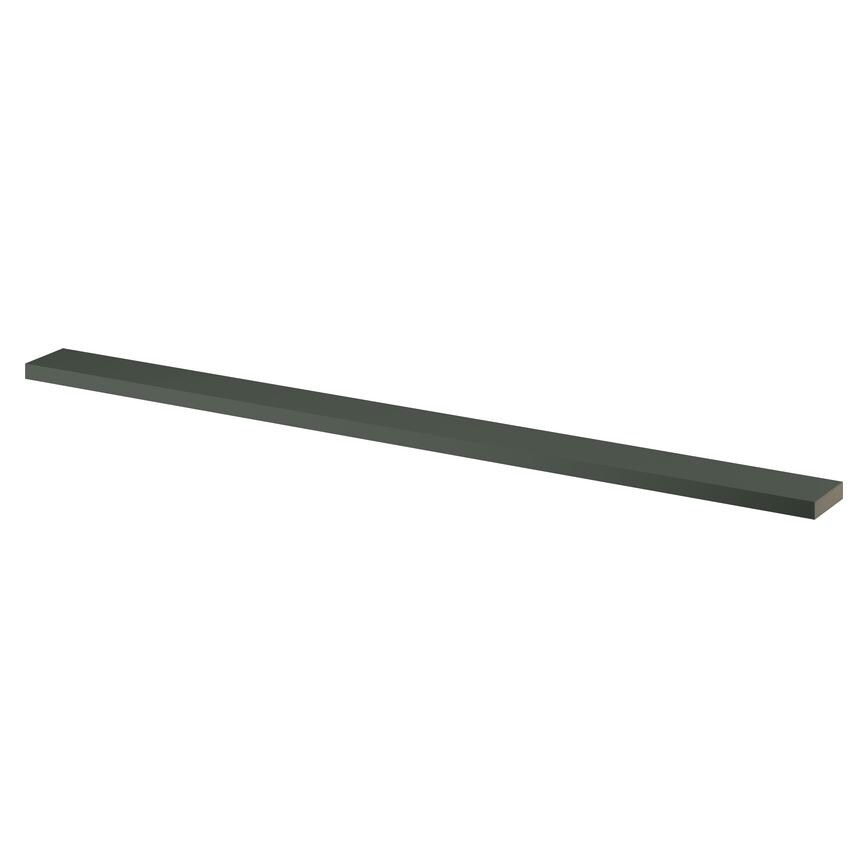 Super Matt Fir Green Square Profile Corner Pelmet  18mm