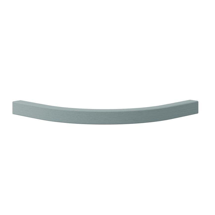 Grained Seafoam 349mm Curved Square Cornice or Pelmet