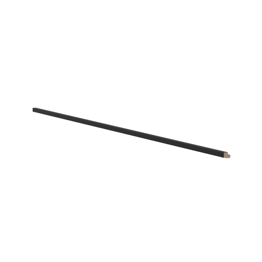 Super Matt Black 2.4m Squire Cornice or Pelmet
