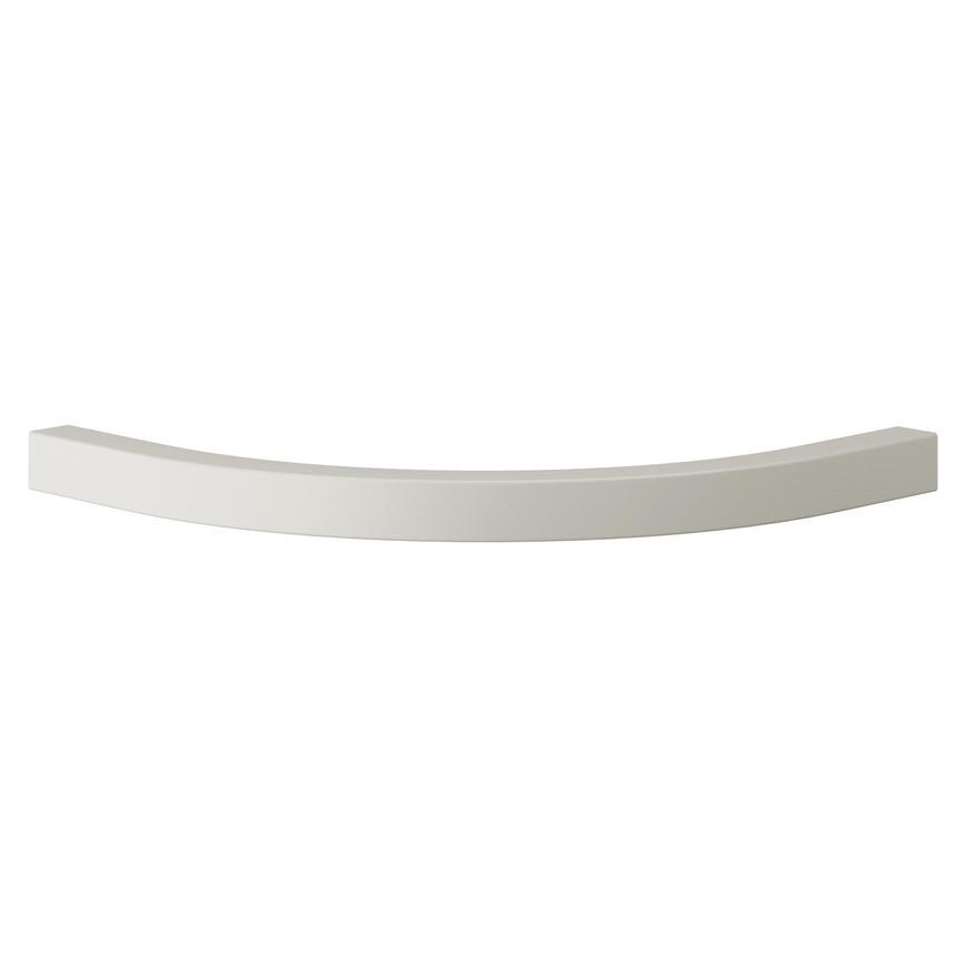 Chelford Matt Ivory 312mm Curved Square Cornice or Pelmet
