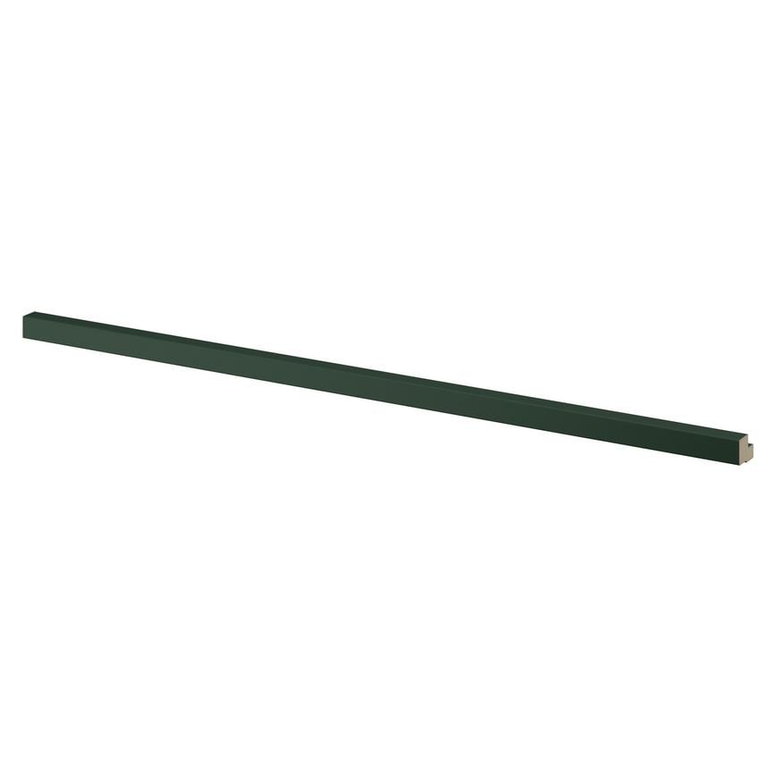 Chelford Matt Fir Green 2.4m Continuous Square Cornice or Pelmet