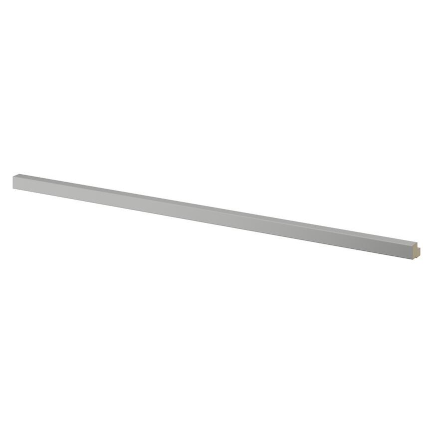 Clerkenwell Supermatt Dove Grey 2.4m Continuous Square Cornice or Pelmet