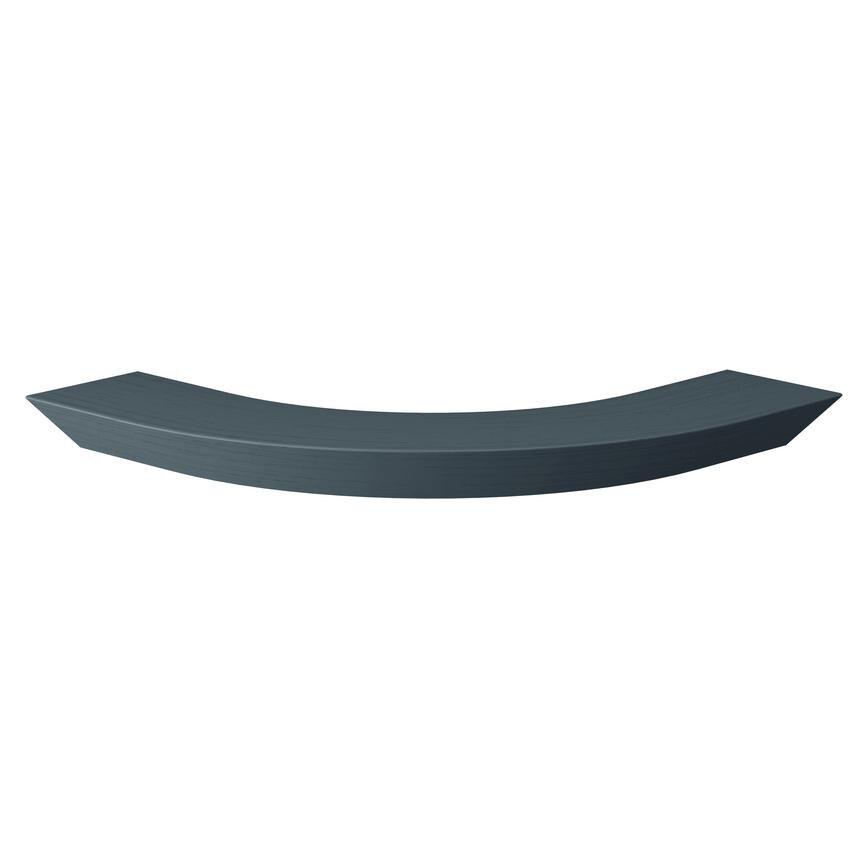 Chilcomb Grain Marine Blue 358mm Curved Classic Cornice