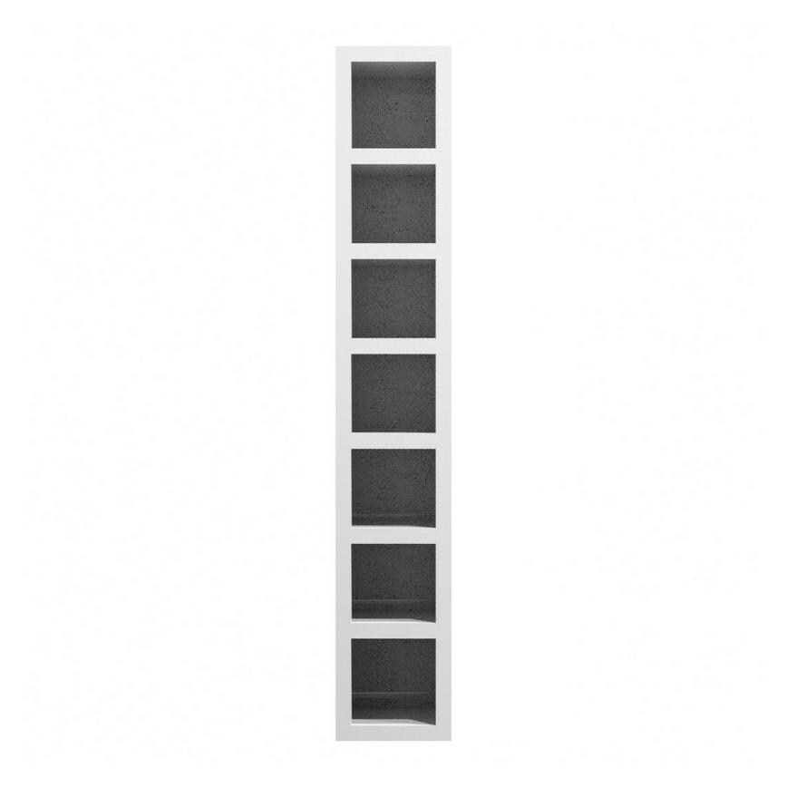 Hockley Gloss Dove Grey 150mm Tall Wine Rack