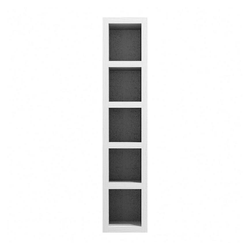 Grained Dove Grey 150mm Wine Rack