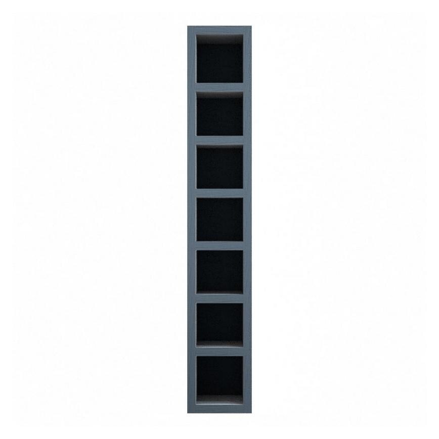 Fairford Navy 150mm Tall Wine Rack