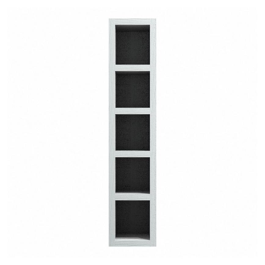 Grained Slate Grey 150mm Wine Rack