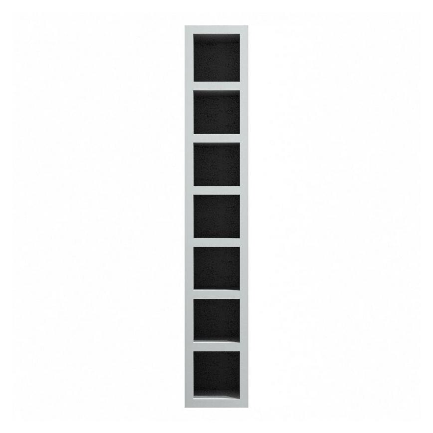 Clerkenwell Super Matt Slate Grey 150mm Tall Wine Rack