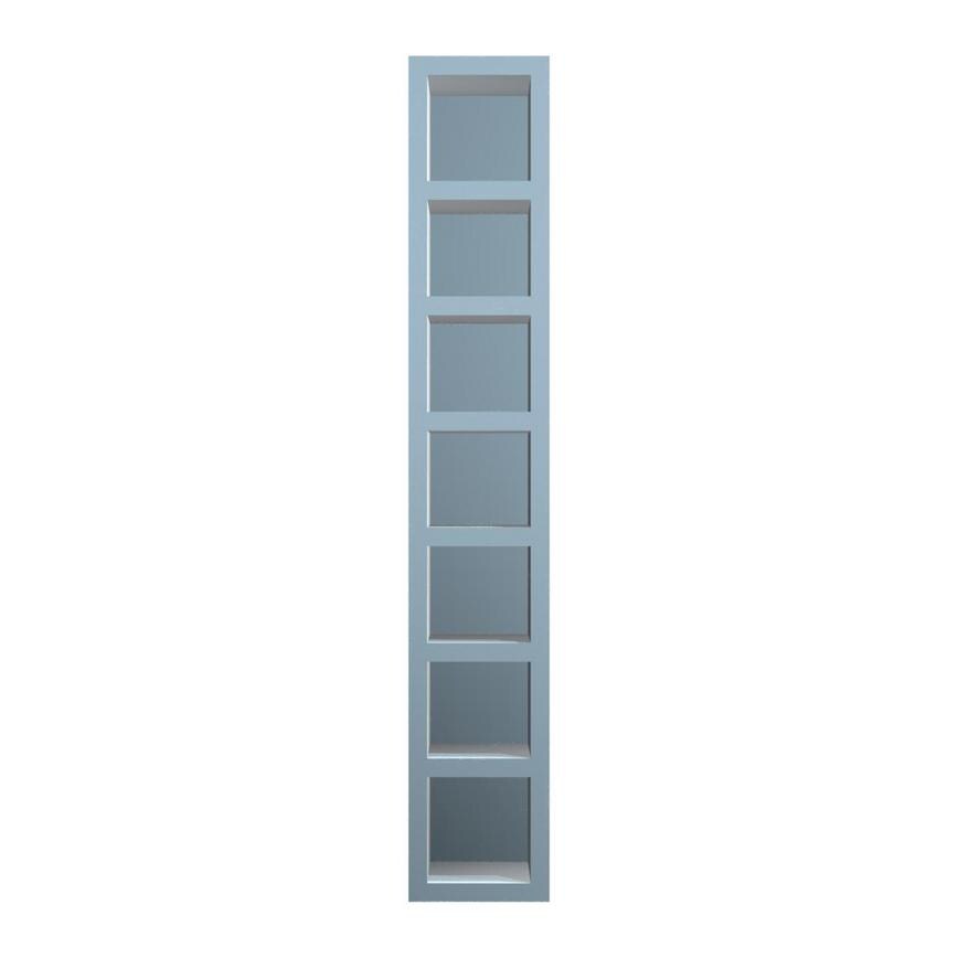 Dusk Blue 150mm Tall Wine Rack