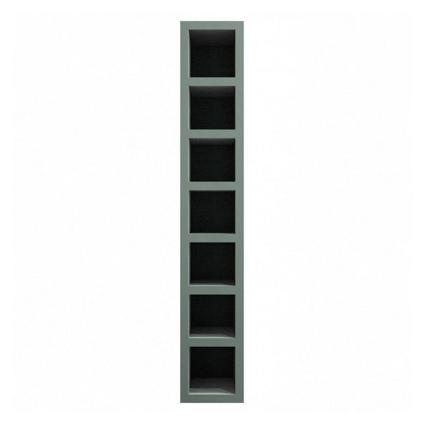 Hockley Super Matt Fir Green Tall Wine Rack
