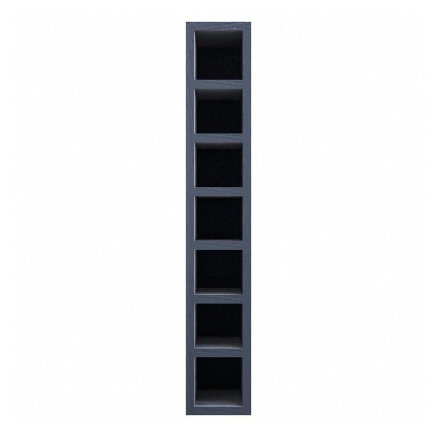 Navy 150mm Tall Wine Rack