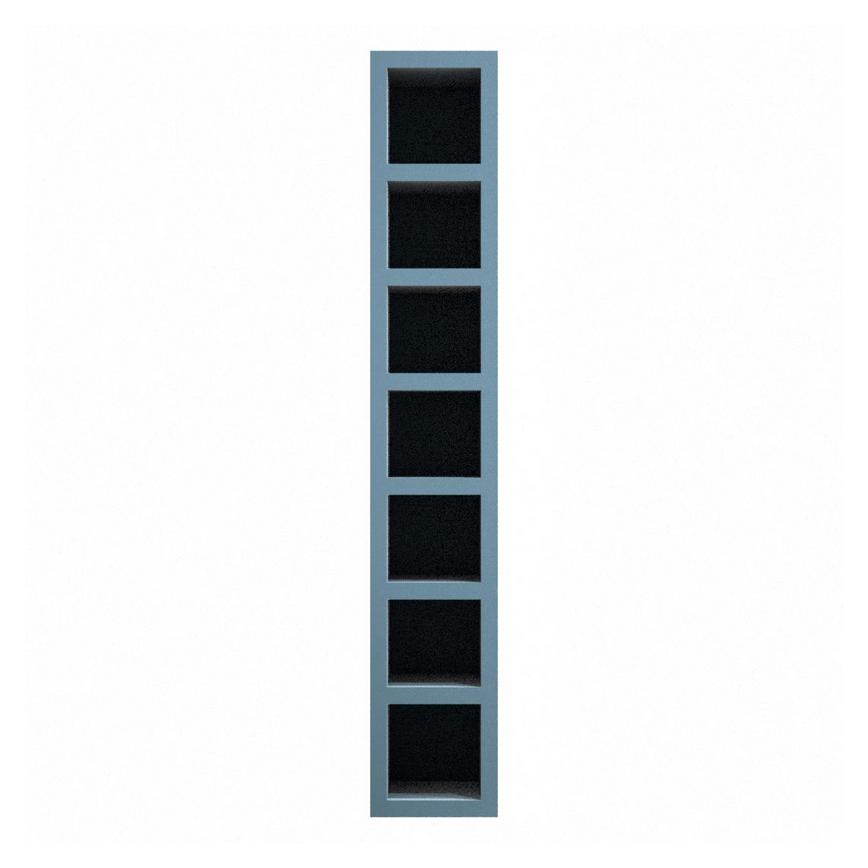 Greenwich Marine Blue 150mm Tall Wine Rack
