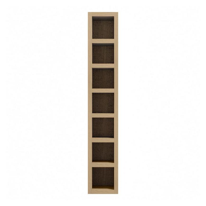 Grained Oak 150mm Tall Wine Rack