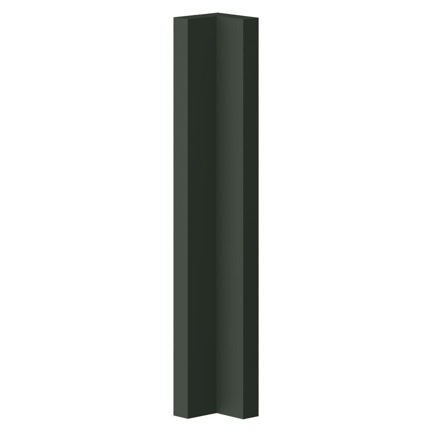 Super Matt Fir Green Internal Half Height Base Carousel Corner Fillet x2