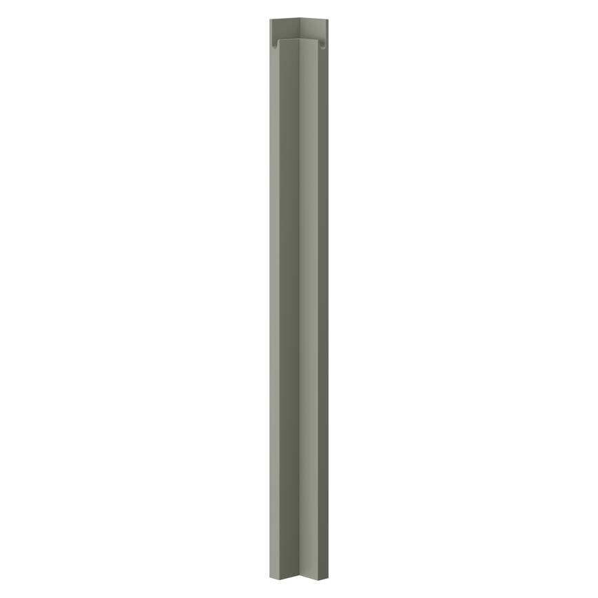 Super Matt Reed Green Internal Full Hight Base Carousel Corner Fillet