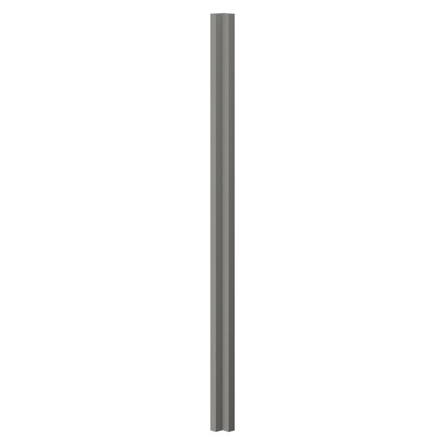 Matt Croft Grey Tall Wall Corner Fillet