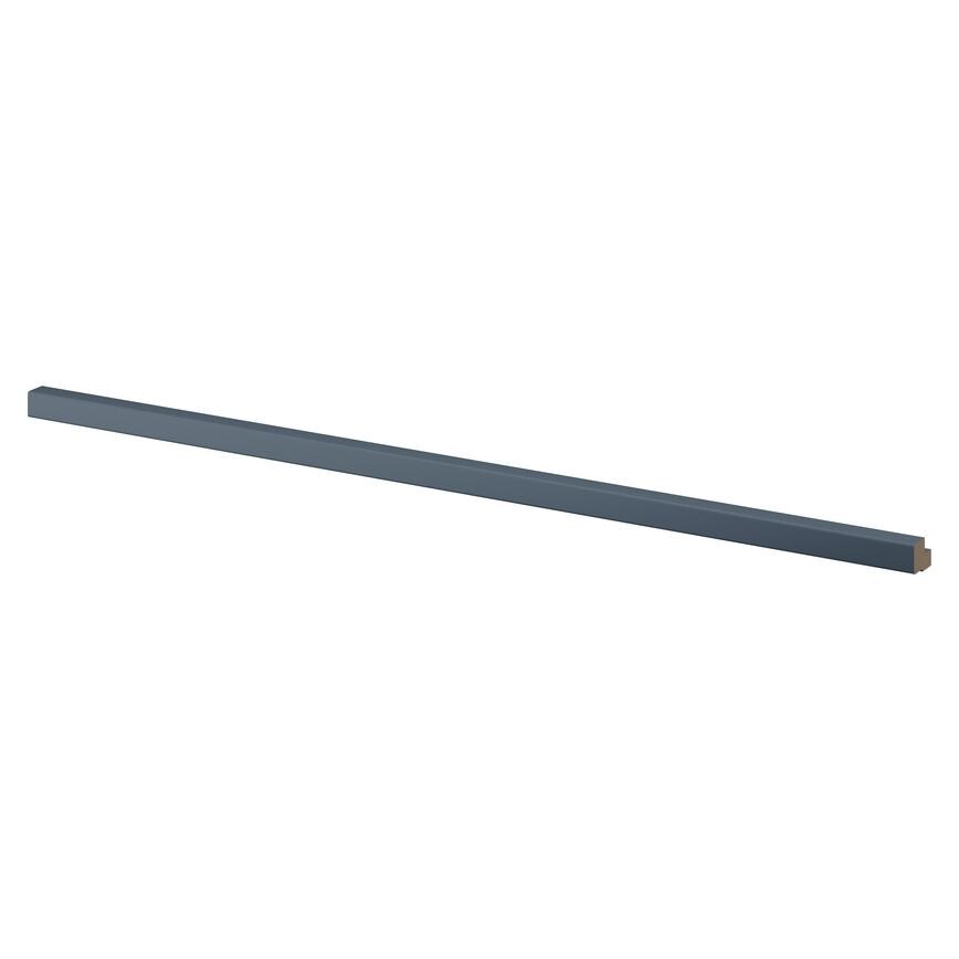 Matt Marine Blue Tall Wall Corner Fillet