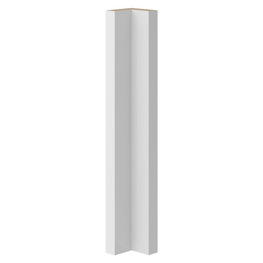 Greenwich Gloss White Half Height Base Carousel Corner Fillets