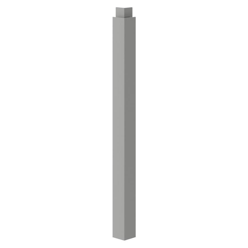 Gloss Dove Grey Full Height External Corner Fillet