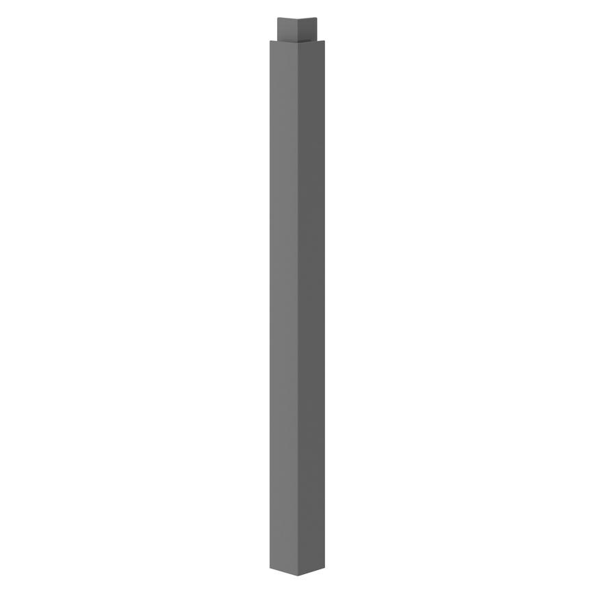 Gloss Slate Grey Full Height External Corner Fillet