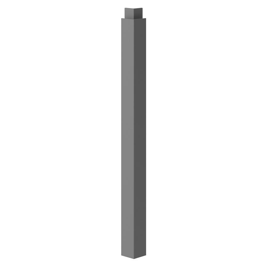 Super Matt Slate Grey Full Height External Corner Fillet