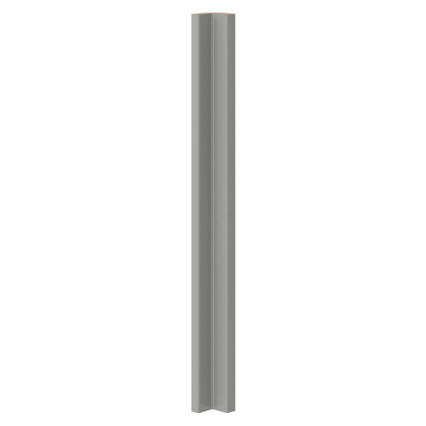 Greenwich Gloss Dove Grey Corner Base Fillets