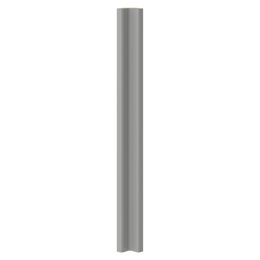 Greenwich Gloss Dove Grey Corner Carousel Fillets