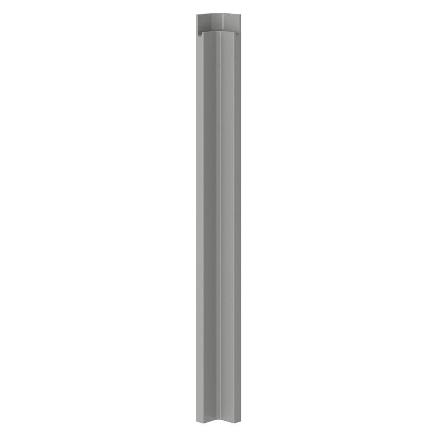 Clerkenwell Gloss Dove Grey Corner Base Fillets
