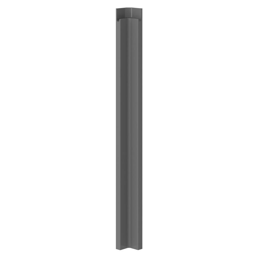 Clerkenwell Gloss Slate Grey Corner Base Fillets
