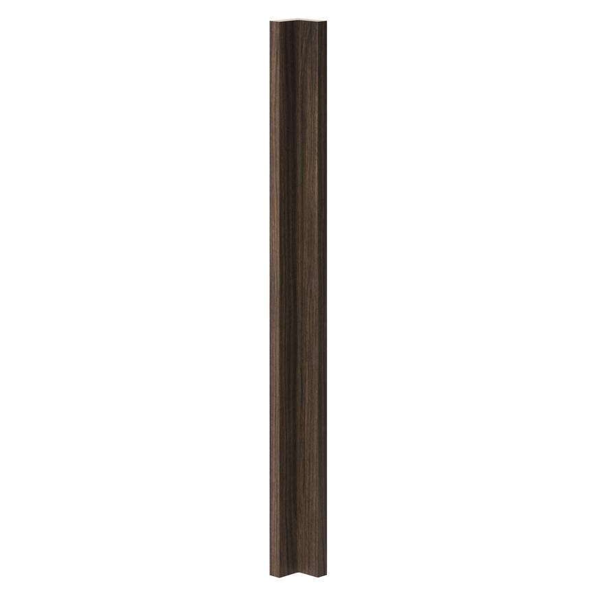 Hockley Textures Walnut Full Height Base Carousel Corner Fillets
