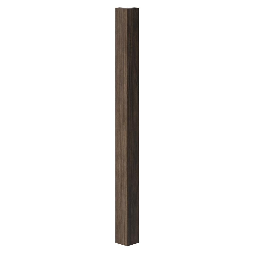 Textured Walnut Full Height External Corner Fillet