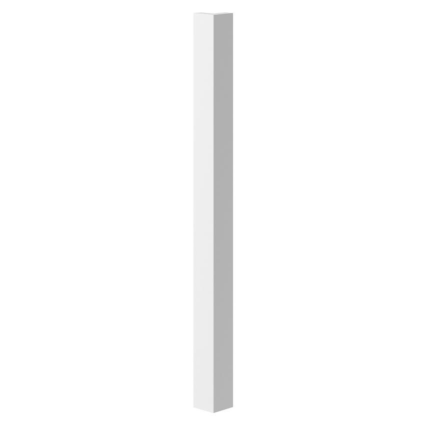 Super Matt White Full Height External Corner Fillet