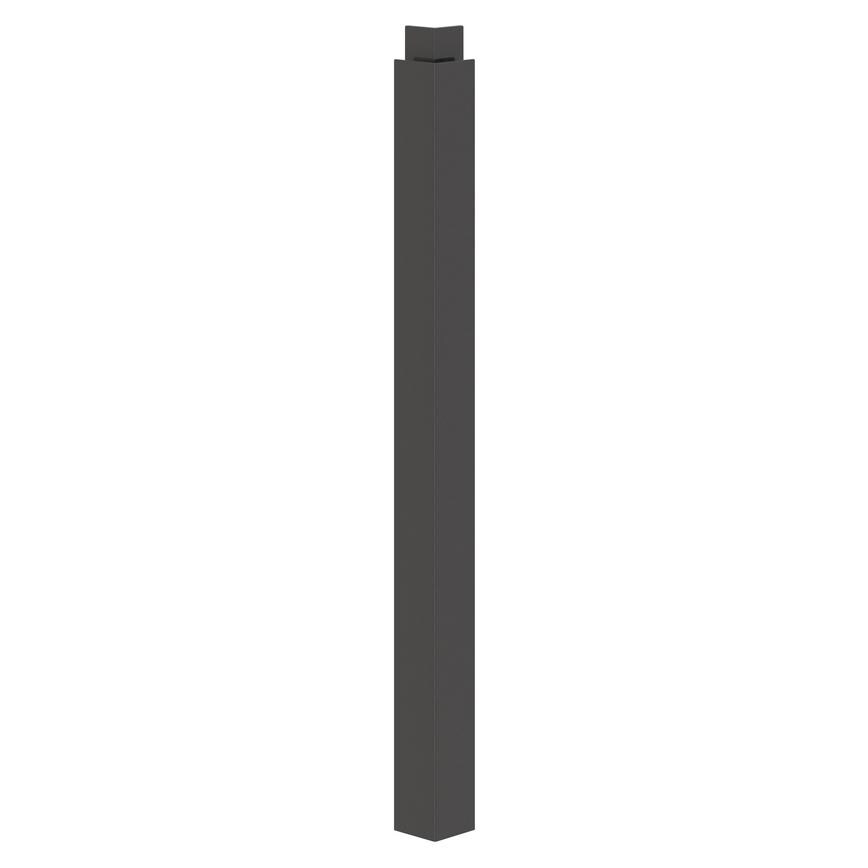 Gloss Charcoal Full Height External Corner Fillet