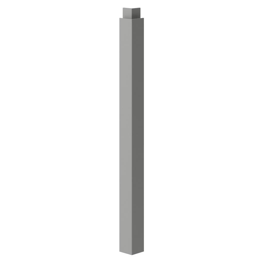 Super Matt Dove Grey Full Height External Corner Fillet