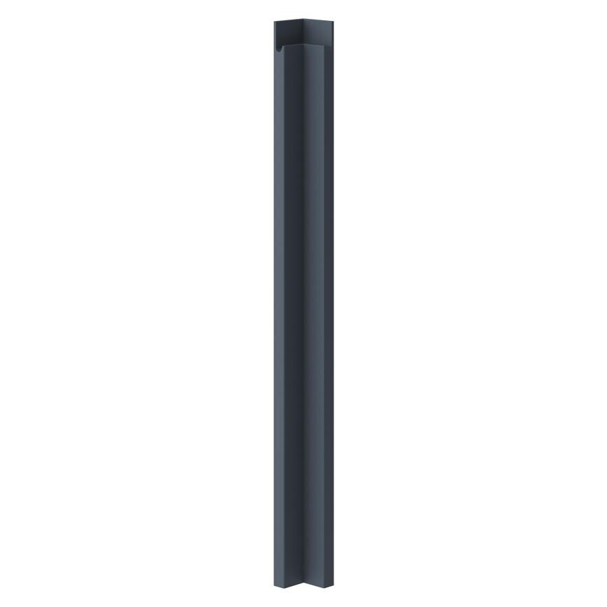 Clerkenwell Super Matt Marine Blue Full Height Base Carousel Corner Fillets