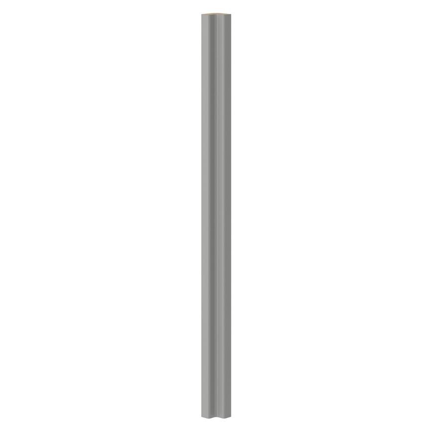 Hockley Gloss Dove Grey Corner Wall Fillets