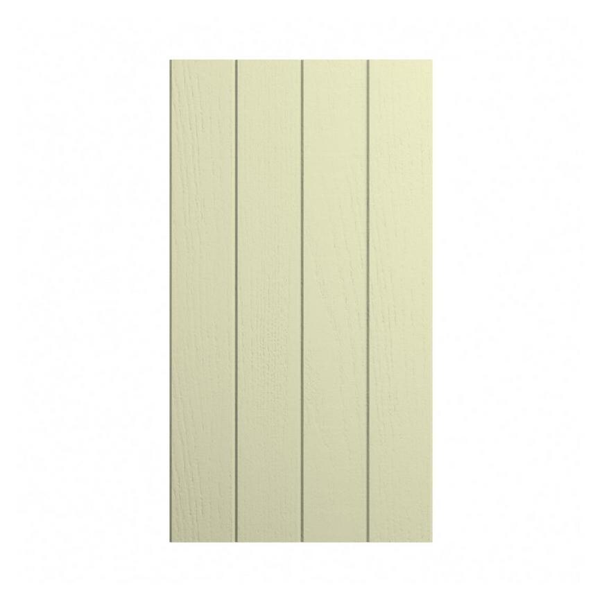 Sage Green Tongue and Groove Full Height Deep Wall Decor End