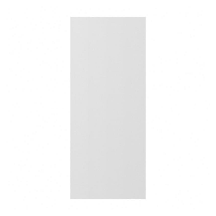 Gloss Dove Grey 16mm Full Height Wall Decor End 752mm