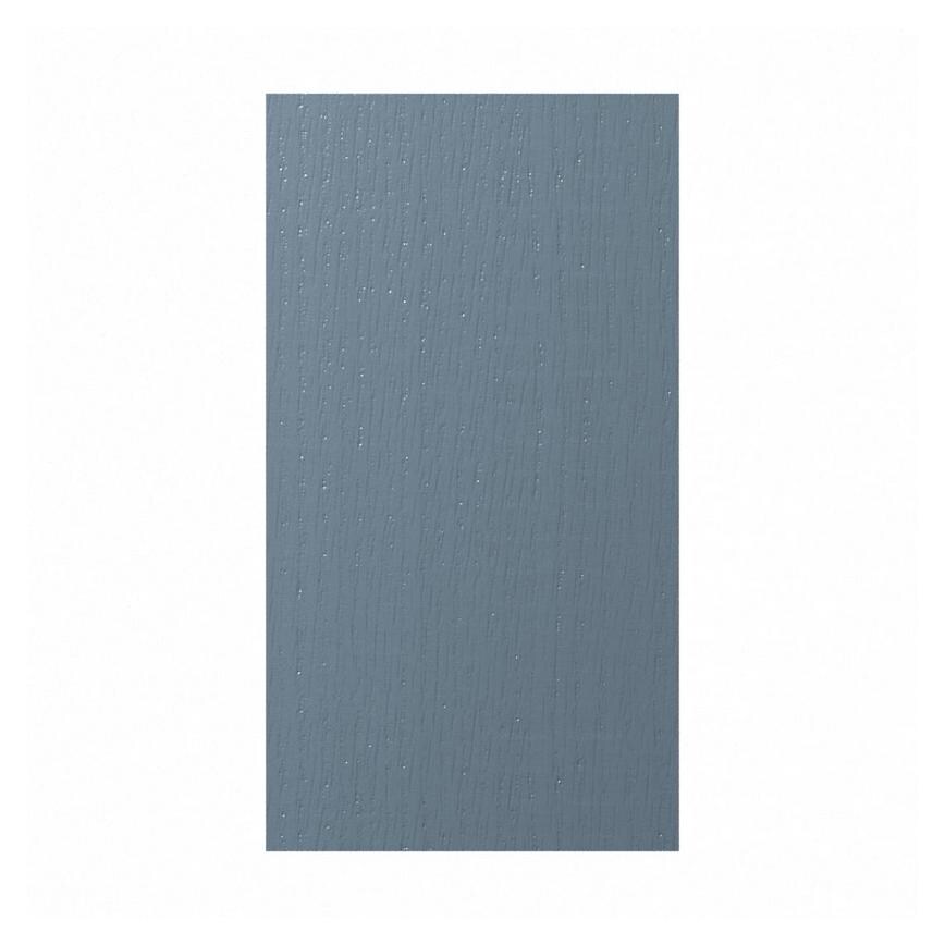 Grained Navy Full Height Deep Wall Decor End