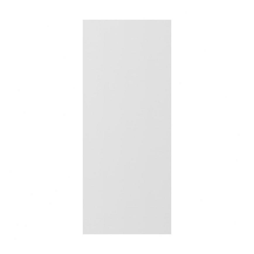 Matt White 16mm Full Height Wall Decor End 752mm